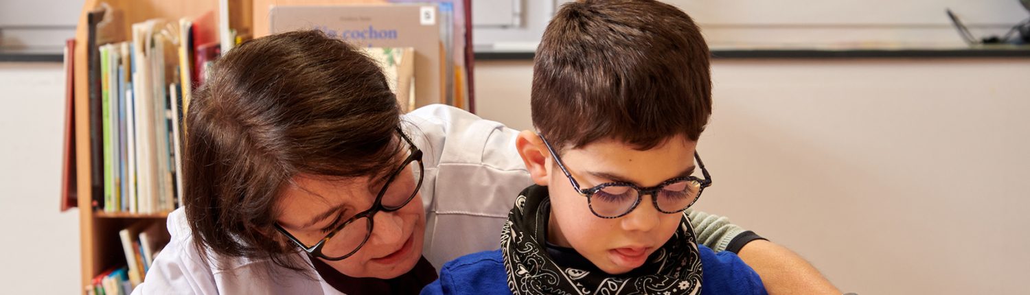 Accompagnement d'un élève de CP au Centre Lecourbe