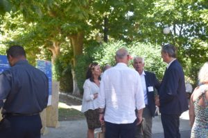 le DG de la Fondation et le Directeur de Saint-Barthélémy - échanges avec les partenaires