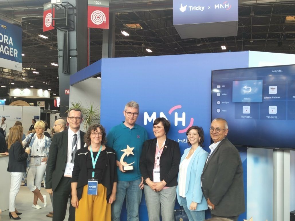 Trophée du Prix MNH pour la Fondation Saint Jean de Dieu - catégorie Centres hospitaliers